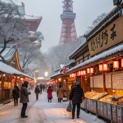 Winter Season in japan